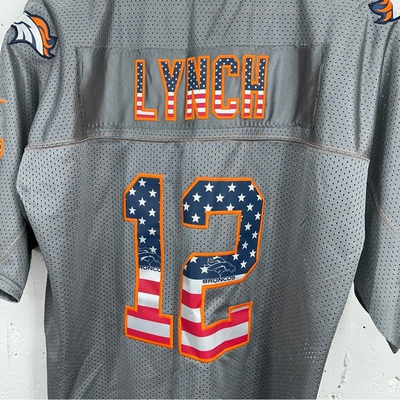 Nike On Field Size 40 Denver Broncos Salute to Service #12 Paxton Lynch Jersey - Picture 8 of 14